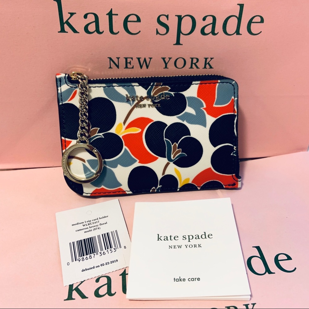 KATE SPADE L-Zip Small Wallet